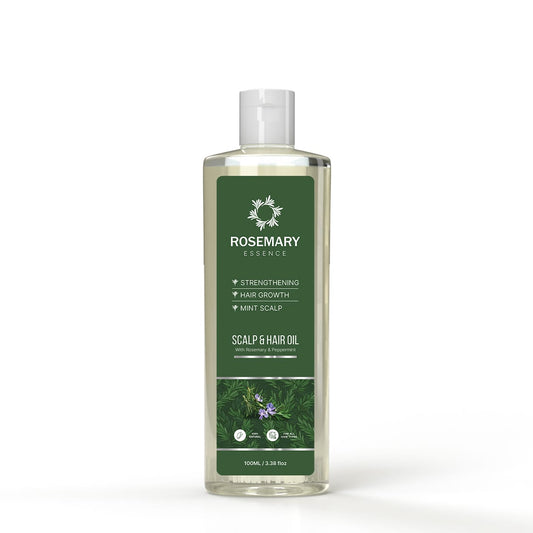 Rosemary Hair Oil for Strengthening & Hair Growth With Rosemary and Peppermint - 100ml 1200